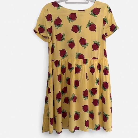 ModCloth “Beet It” Veggie Print Babydoll Dress – Whimsical Cottagecore small - Picture 3 of 8